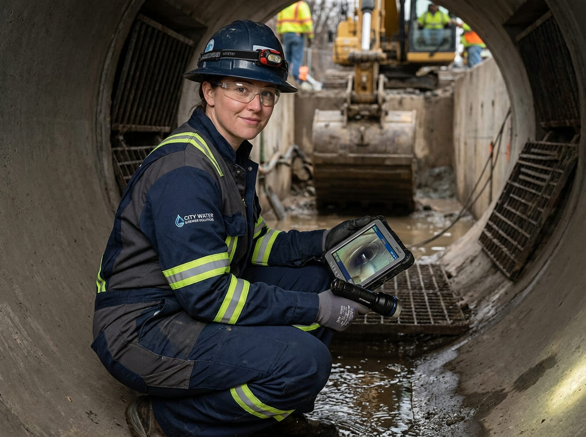 Sewer Line Inspection & Replacement in Terrell